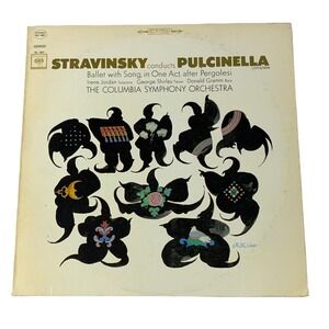 Stravinsky Conducts Pulcinella Complete Columbia Masterworks MS 6881 Vinyl LP